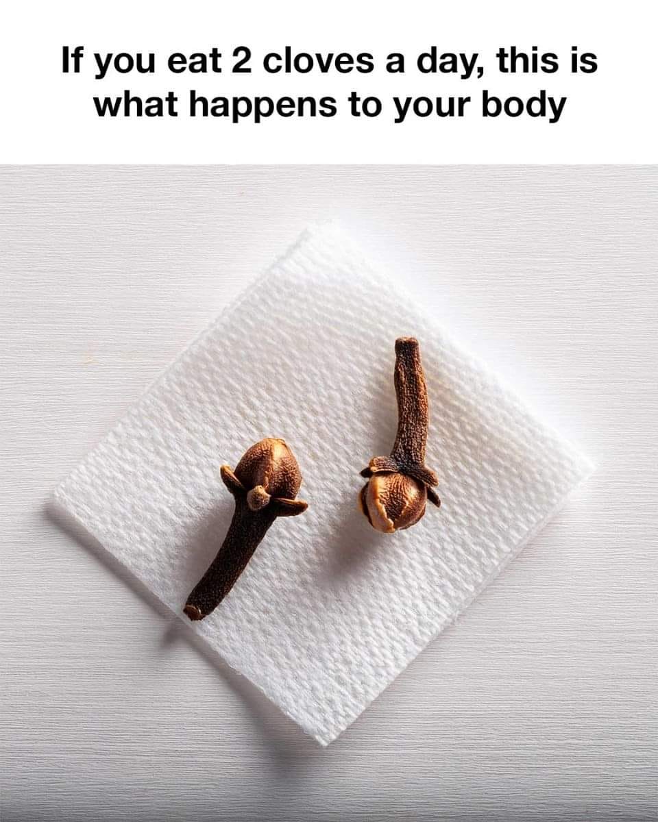 This is What Happens to Your Body When You Eat 2 Cloves Daily