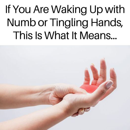 Tingling or numb sensations in your hands