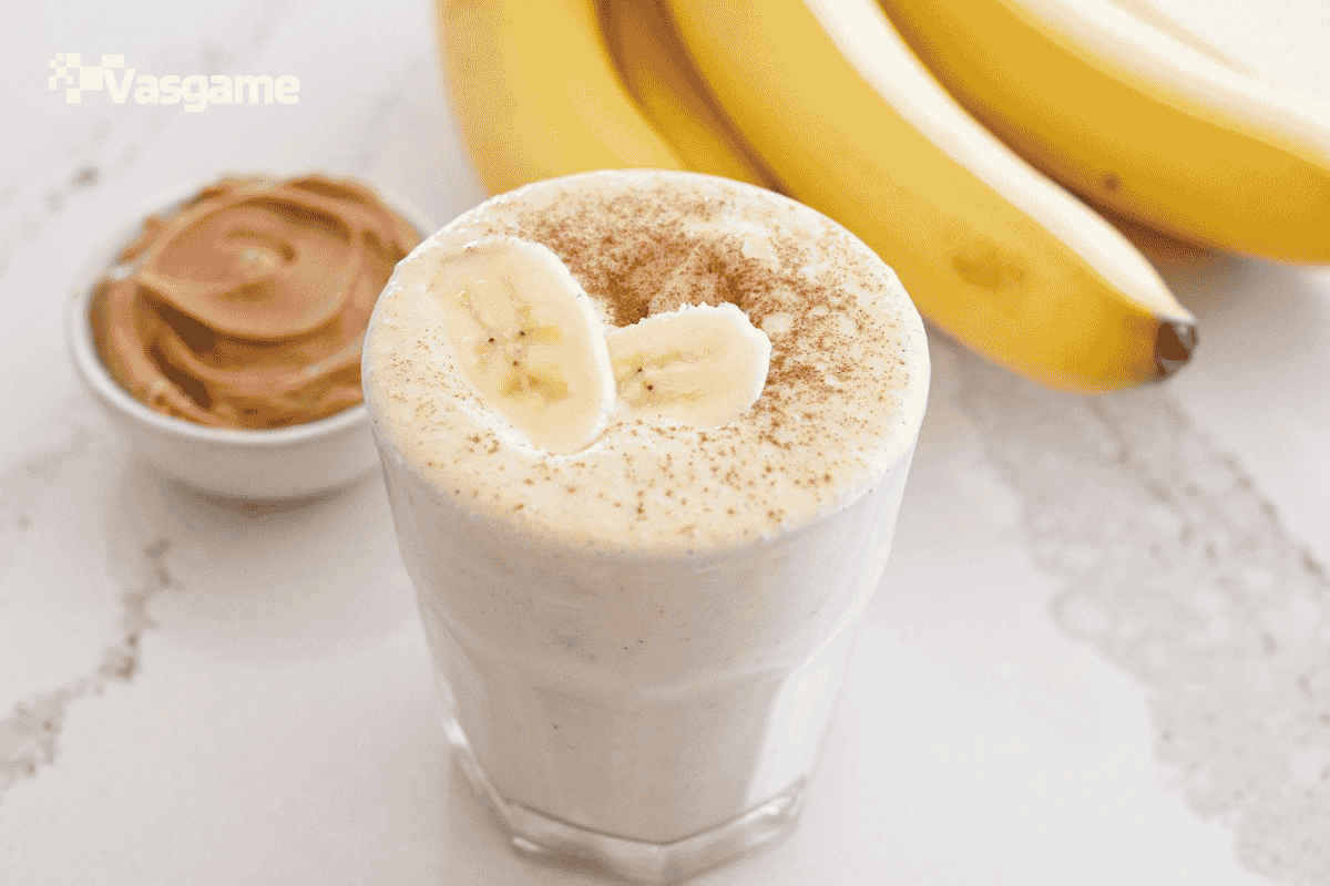 Quick Peanut Butter Banana Smoothie