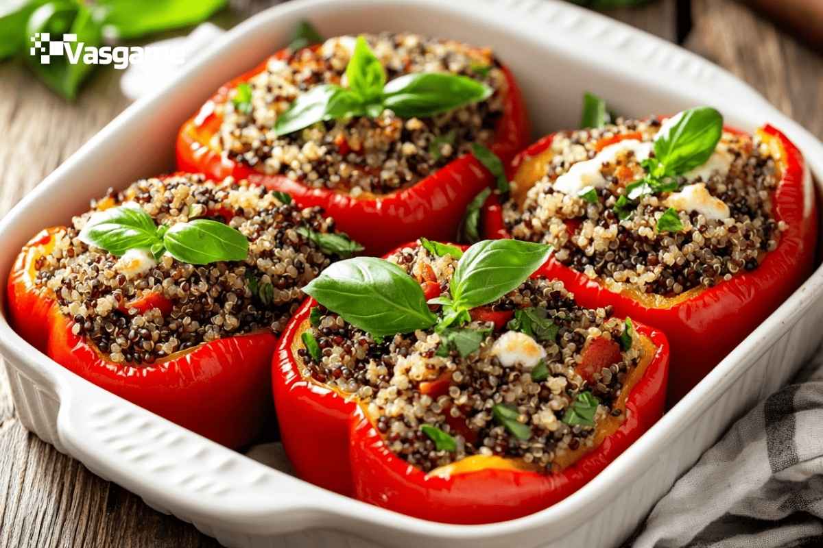 Protein-Packed Quinoa Stuffed Peppers